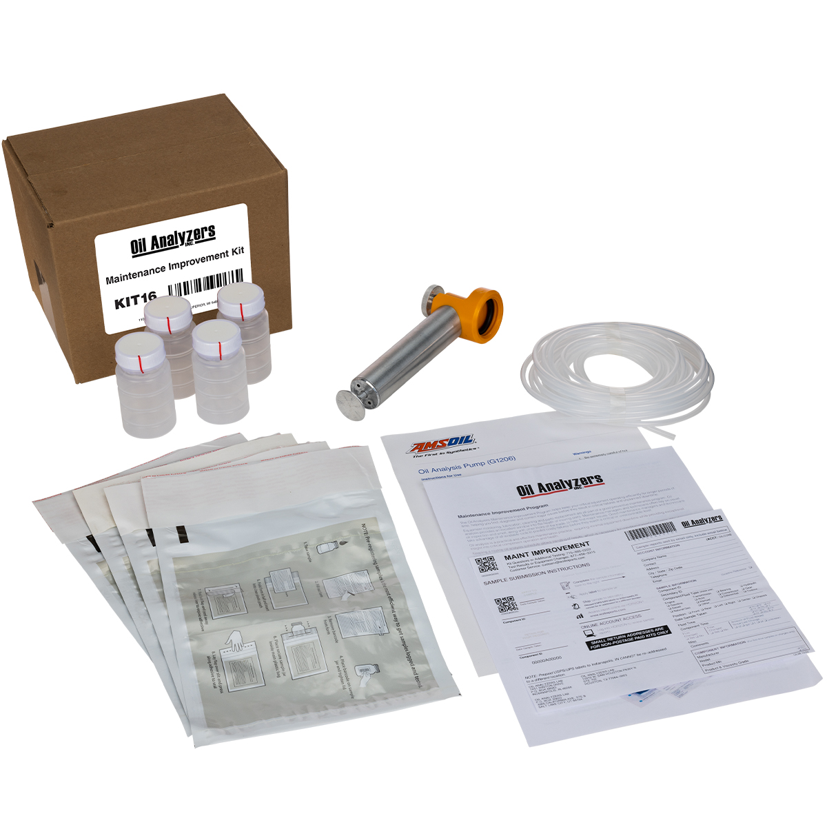 Compressor Oil Test Kit Oil Analyzers Commercial Maintenance Improvement Test Kit, Non Postage ...
