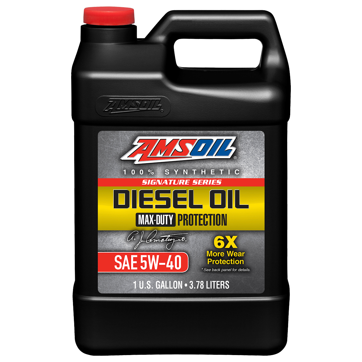 Amsoil Rug AMSOIL Signature Series 5W-40 100% Synthetic Max-Duty Diesel Oil ...